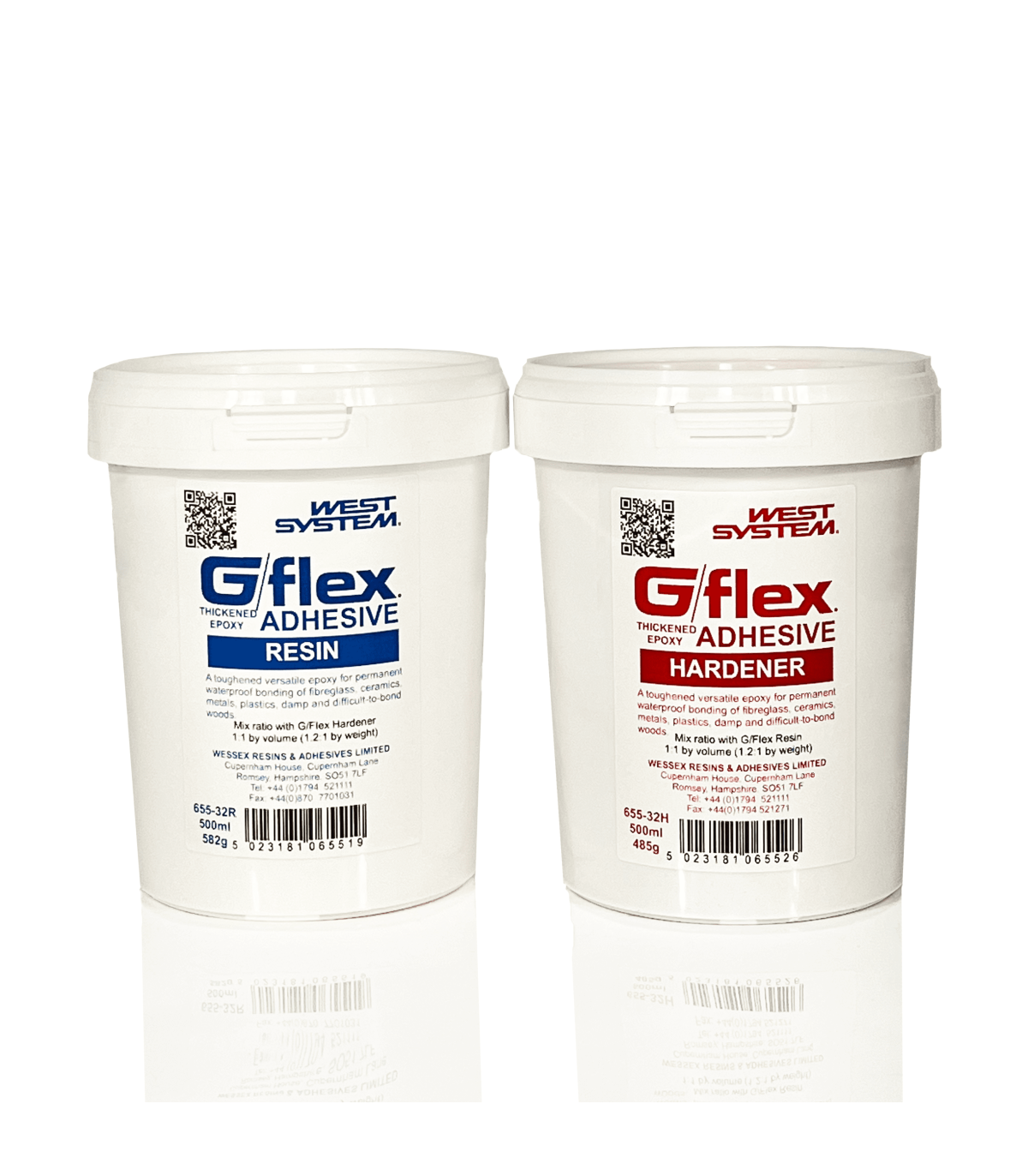 G/flex 655, colle époxy pour le collage étanche de divers matériaux.