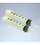 Reusable dosing syringes.